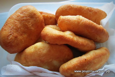 Пирожки жареные